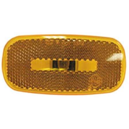 Peterson V254915A Turn Signal-Parking-Side Marker Light Lens- Amber P6J-V254915A